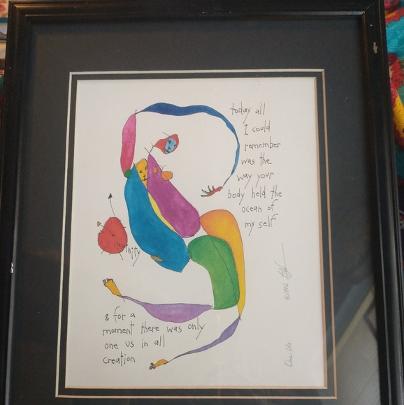 BRIAN ANDREAS Art Vintage 996 Signed Print By Brian Andreas Titled